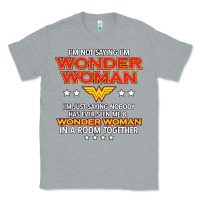 Heather Grey wonder woman Classic Tee - linhVisuals
