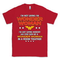 Red wonder woman Classic Tee - linhVisuals