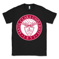 Black santa clara u Classic Tee - linhVisuals