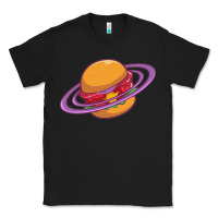 Black Burger  Saturn Classic Tee - linhVisuals