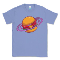 Colony Blue Burger  Saturn Classic Tee - linhVisuals