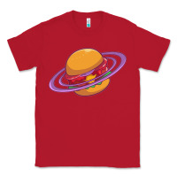 Red Burger  Saturn Classic Tee - linhVisuals