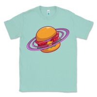 Seafoam Burger  Saturn Classic Tee - linhVisuals