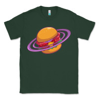 Sports Green Burger  Saturn Classic Tee - linhVisuals