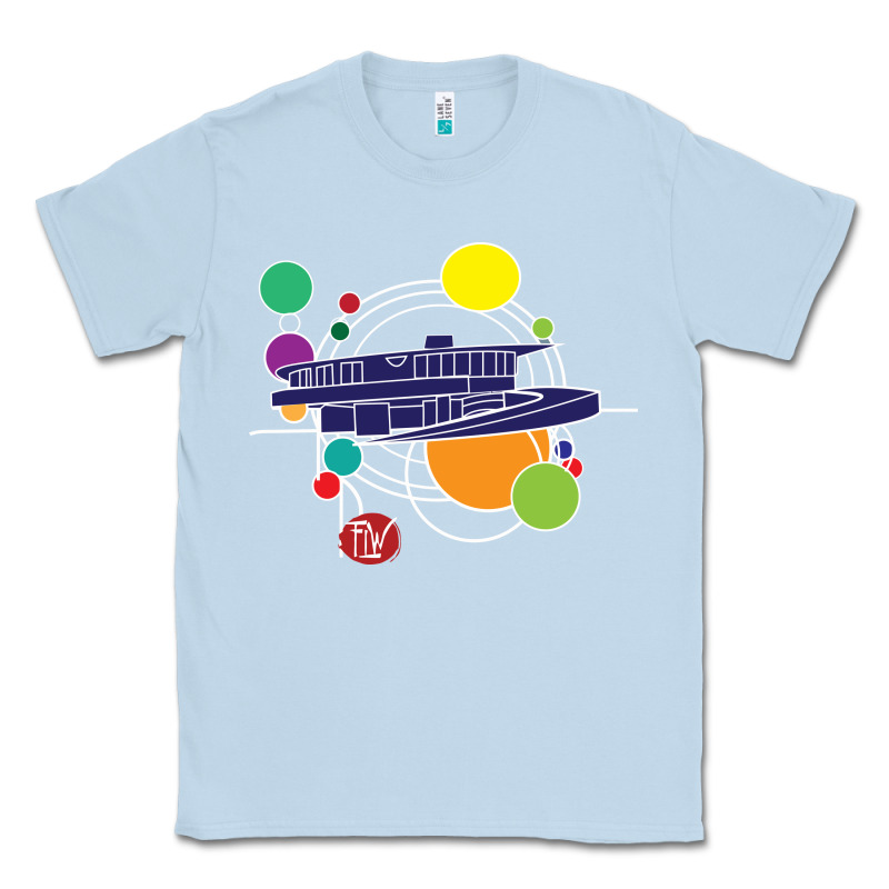 Retro Graphic Design   Frank Lloyd Wright Classic Tee by linhVisuals | Teevron