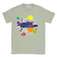 Matcha retro graphic design   frank lloyd wright Classic Tee - linhVisuals