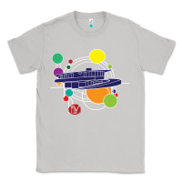 Moon Dust retro graphic design   frank lloyd wright Classic Tee - linhVisuals