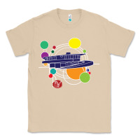 Mushroom retro graphic design   frank lloyd wright Classic Tee - linhVisuals