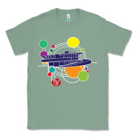Sage retro graphic design   frank lloyd wright Classic Tee - linhVisuals