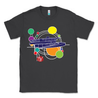Smoke retro graphic design   frank lloyd wright Classic Tee - linhVisuals
