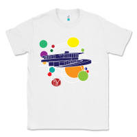 White retro graphic design   frank lloyd wright Classic Tee - linhVisuals
