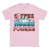 Bubblegum Pink coffee gives me nurse powers bbs Classic Tee - BundleAndBundleShop