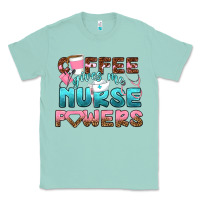 Seafoam coffee gives me nurse powers bbs Classic Tee - BundleAndBundleShop