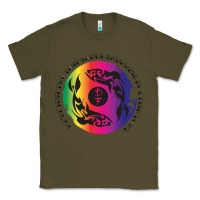 Army Green two lost souls swimming in a fish bowl Classic Tee - linhVisuals