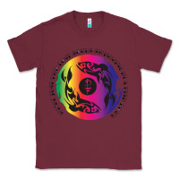 Burgundy two lost souls swimming in a fish bowl Classic Tee - linhVisuals