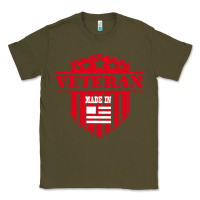 Army Green veteran made in usa   military Classic Tee - linhVisuals