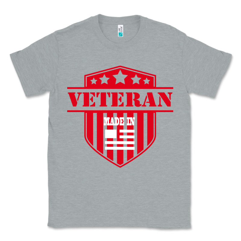 Veteran Made In Usa   Military Classic Tee by linhVisuals | Teevron