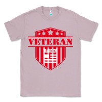 Lilac veteran made in usa   military Classic Tee - linhVisuals