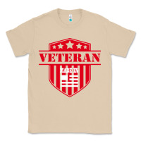 Mushroom veteran made in usa   military Classic Tee - linhVisuals