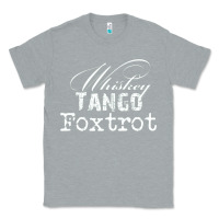 Heather Grey wtf in military speak   saying Classic Tee - linhVisuals