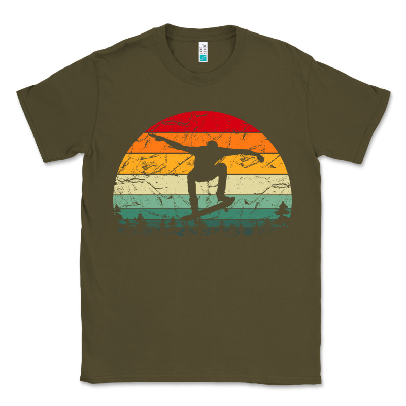 Skateboard Vintage For Skateboards Lovers Classic Tee by linhVisuals | Teevron