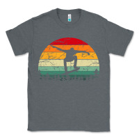 Charcoal Heather skateboard vintage for skateboards lovers Classic Tee - linhVisuals