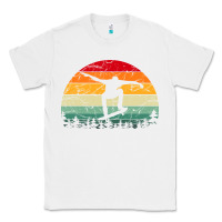 White skateboard vintage for skateboards lovers Classic Tee - linhVisuals