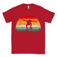 Red skateboard vintage for skateboards lovers Classic Tee - linhVisuals