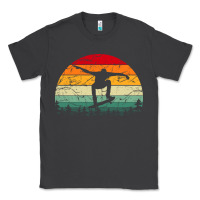 Smoke skateboard vintage for skateboards lovers Classic Tee - linhVisuals