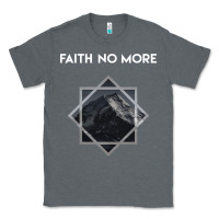 Charcoal Heather faith no more Classic Tee - linhVisuals