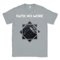 Heather Grey faith no more Classic Tee - linhVisuals