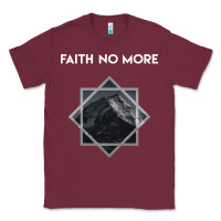 Burgundy faith no more Classic Tee - linhVisuals