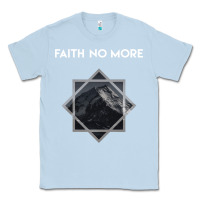 Dusty Blue faith no more Classic Tee - linhVisuals