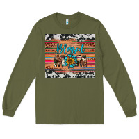 Army Green blessed mom Long Sleeve Tee - Artiststas