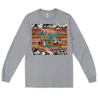 Heather Grey blessed mom Long Sleeve Tee - Artiststas