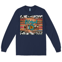 Navy blessed mom Long Sleeve Tee - Artiststas