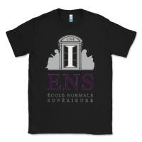 Black École normale supérieure (paris) Classic Tee - linhVisuals