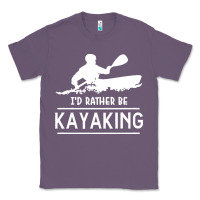 Lavender kayaking t  shirt i' d rather be at the lake kayaking t  shirt Classic Tee - linhVisuals