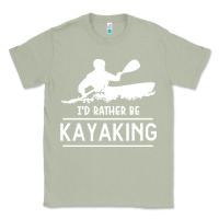 Matcha kayaking t  shirt i' d rather be at the lake kayaking t  shirt Classic Tee - linhVisuals