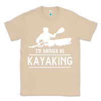 Mushroom kayaking t  shirt i' d rather be at the lake kayaking t  shirt Classic Tee - linhVisuals
