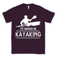 Plum kayaking t  shirt i' d rather be at the lake kayaking t  shirt Classic Tee - linhVisuals
