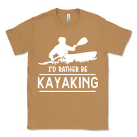Toasted Coconut kayaking t  shirt i' d rather be at the lake kayaking t  shirt Classic Tee - linhVisuals