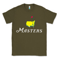 Army Green MASTERS Classic Tee - linhVisuals