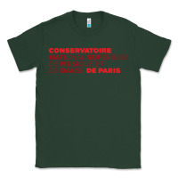 Sports Green logocnsmdp conservatoire de paris Classic Tee - linhVisuals