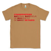 Toasted Coconut logocnsmdp conservatoire de paris Classic Tee - linhVisuals