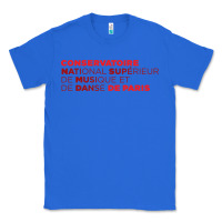 True Royal logocnsmdp conservatoire de paris Classic Tee - linhVisuals