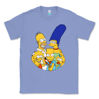 Colony Blue simpson Classic Tee - linhVisuals