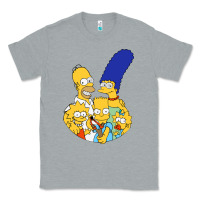 Heather Grey simpson Classic Tee - linhVisuals
