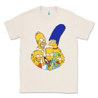 Natural simpson Classic Tee - linhVisuals