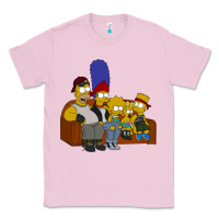 Bubblegum Pink simpson family Classic Tee - linhVisuals